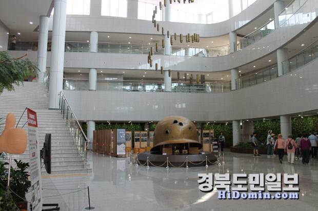 칠곡호국평화기념관 내부.