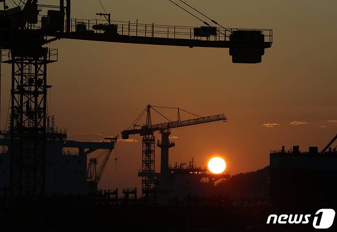 한화오션 옥포조선소./뉴스1 ⓒ News1 신웅수 기자