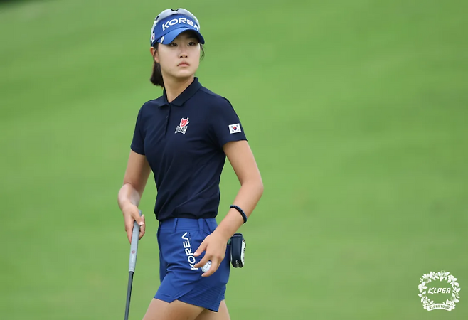 24일 유성CC에서 개막하는 제49회 강민구배 한국여자아마추어골프선수권에서 2연패를 노리는 국가대표 오수민. KLPGA 제공