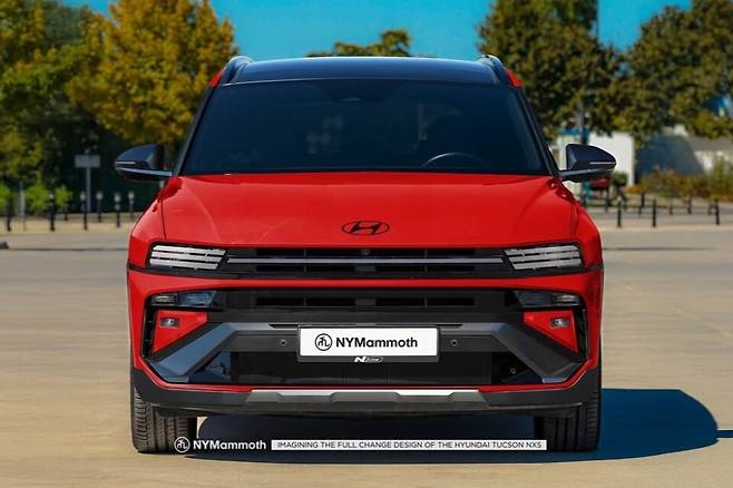 사진 : 현대차 투싼 풀체인지 예상도 (출처=NYMammoth)