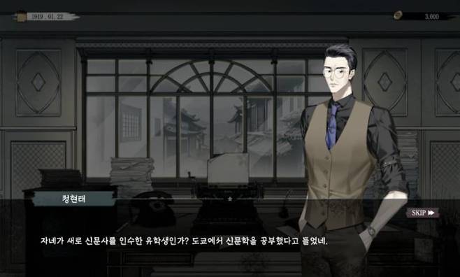 일제강점기에 신문사 편집장이 된다