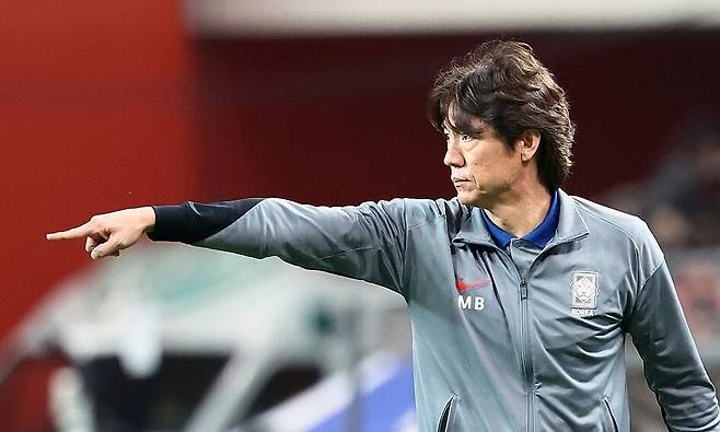 홍명보 한국 남자축구대표팀 감독. 연합뉴스