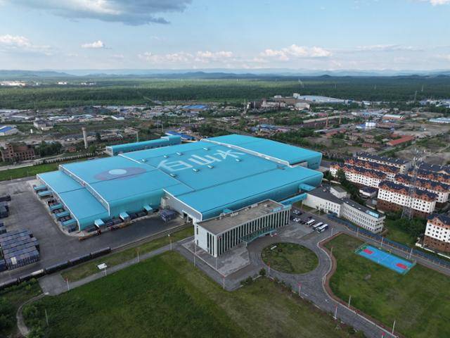 중국 지린성 얼다오바이허에 있는 농심 백산수 신공장 모습. 농심 제공