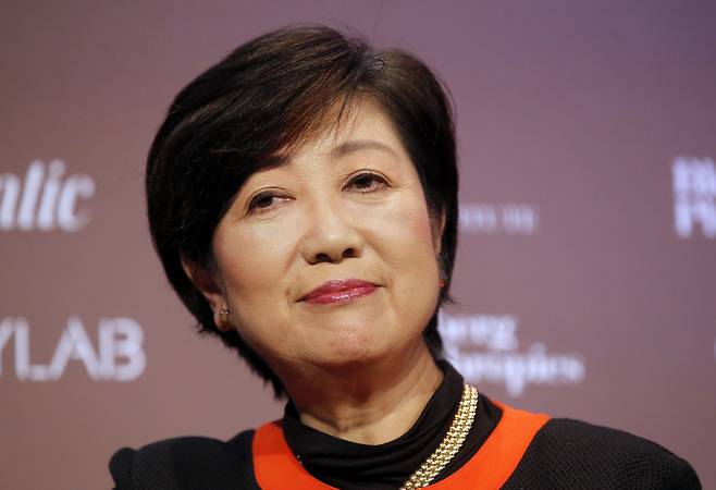 고이케 유리코 도쿄도지사. AP연합뉴스