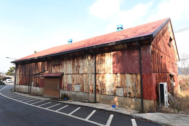 일제강점기 수탈의 흔적인 곡식창고. 문호남 기자