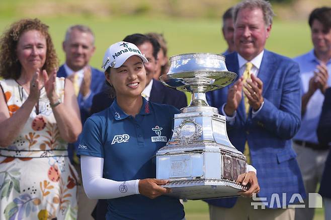 [프리스코==AP/뉴시스]호주 교포 이민지, 메이저 3승. 2025.06.22.