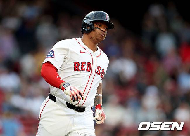 [사진] 보스턴 레드삭스 라파엘 데버스. ⓒGettyimages(무단전재 및 재배포 금지)