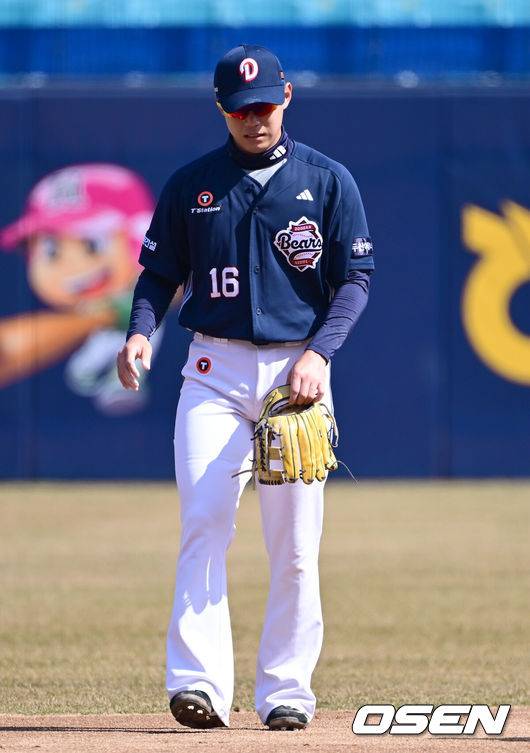 [OSEN=김성락 기자] 두산 베어스 박준영. 2025.03.11/