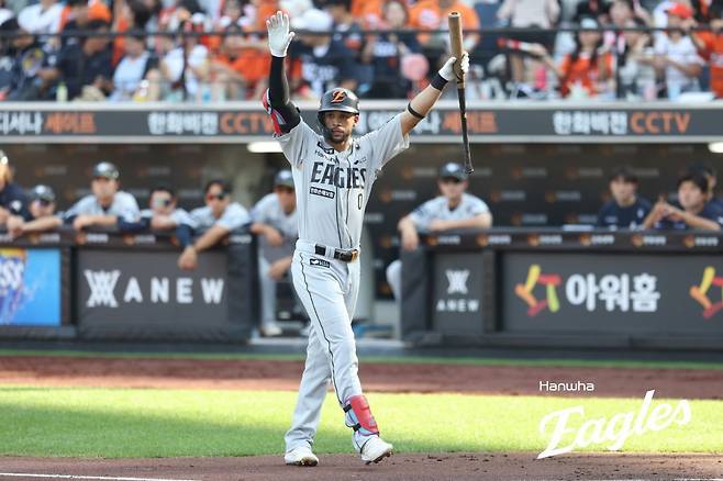 한화 루이스 리베라토. 사진제공｜한화 이글스