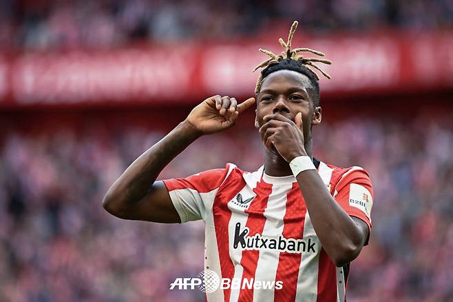 FC바르셀로나 이적을 앞둔 아틀레틱 클루브 니코 윌리엄스. /AFPBBNews=뉴스1
