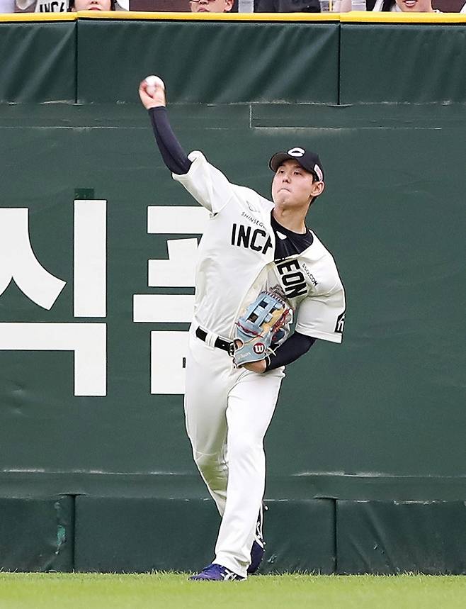 SSG 랜더스 외야수 김성욱. /사진=SSG 랜더스 제공