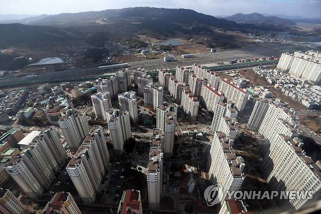 광주 아파트단지 광주 광산구 아파트단지 전경. [촬영 정회성]