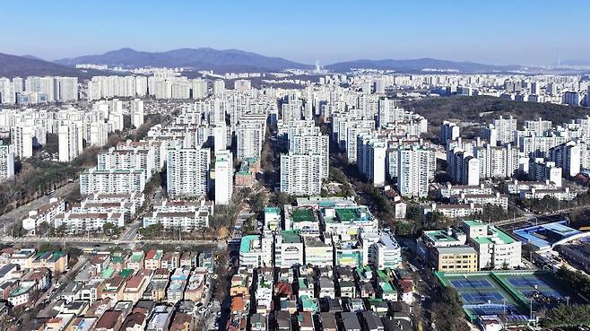 성남시 분당신도시 전경 [성남시 제공. 재판매 및 DB 금지]