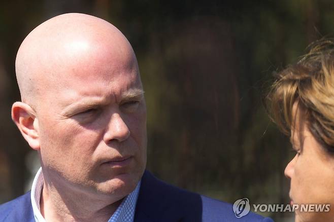 매슈 휘태커 나토 미국 대사 [로이터 연합뉴스 자료사진. 재판매 및 DB 금지]