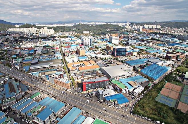 주안국가산업단지 전경. 사진=인천시립박물관