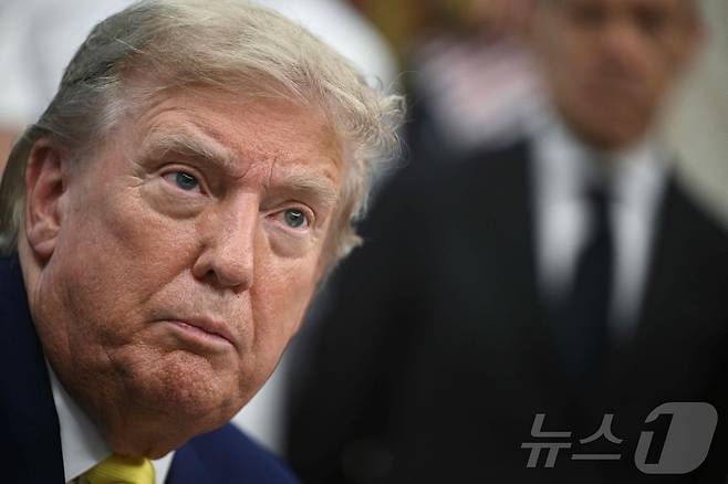 도널드 트럼프 미국 대통령. (자료사진) 2025.06.18 ⓒ AFP=뉴스1 ⓒ News1 류정민 특파원