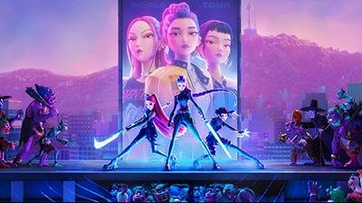 넷플릭스 오리지널 애니메이션 '케이팝 데몬 헌터스'