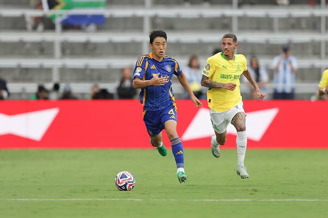 올랜도 Inter&co 스타디움(올랜도, 미국)/ 2025 피파 클럽월드컵/ 울산 HDFC vs 마멜로디 선다운스FC/ 울산 서명관/ 사진 김정수