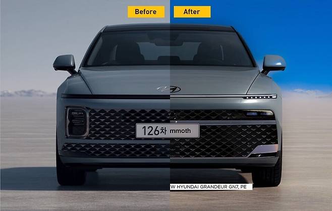 사진 : 현대차 그랜저 페이스리프트 예상도 (출처=NYMammoth)