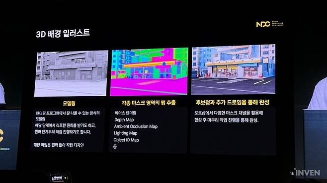 ▲ 한눈에 덕심을 사로잡았던 그 PV 배경 작업에 3D 배경팀도 참가했다