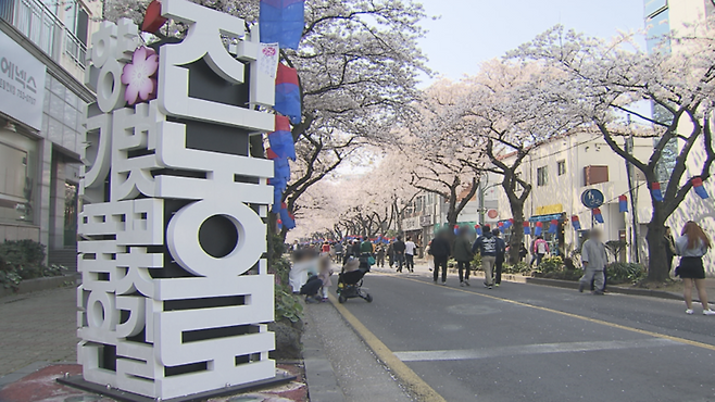 전농로벚꽃상점가