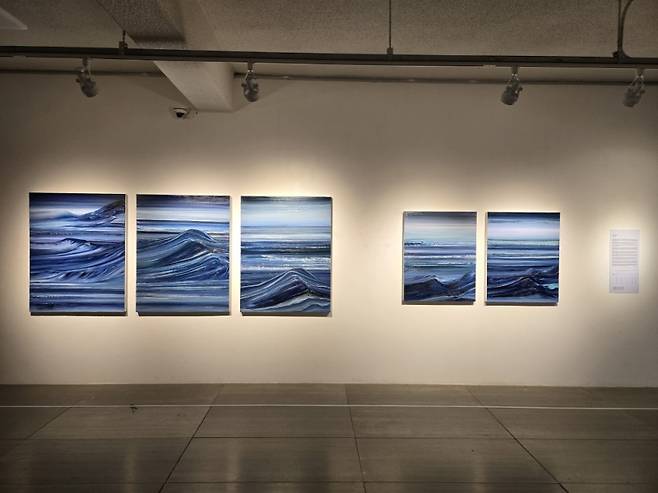 ▲ 은암미술관 전시장 내부