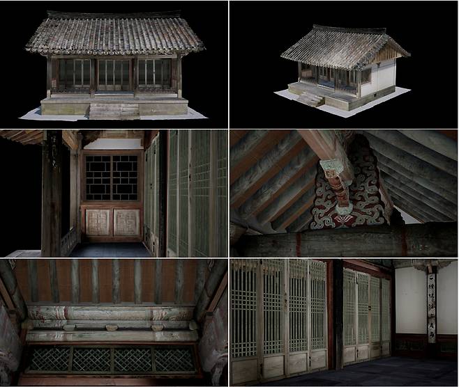 Scanned 3-D images of Gwanwoldang, a royal shrine from the Joseon Dynasty (1392-1910) [KOREA HERITAGE SERVICE]