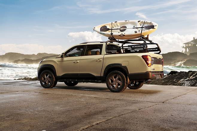 KGM ‘무쏘 스포츠&칸’. (KGM 제공)