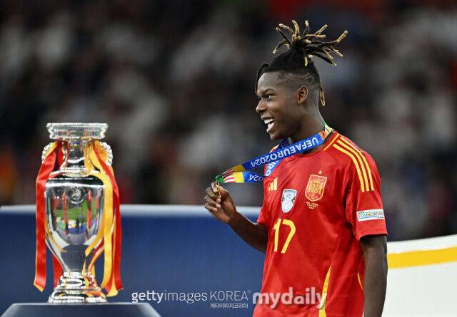 UEFA 유로 2024 우승을 이끈 니코 윌리암스. /게티이미지코리아