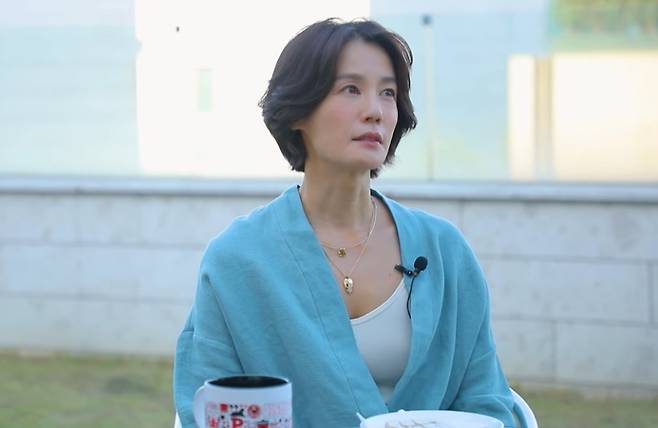 배우 김지호. [유튜브 채널  ‘지금 백지연’ 영상 캡처]