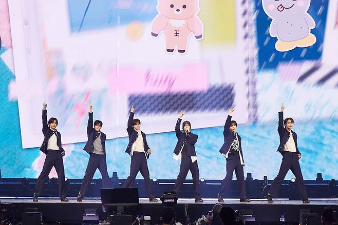 [서울=뉴시스] SM 창립 30주년 기념 콘서트 '에스엠타운 라이브 2025 [더 컬처, 더 퓨처] 인 서울' 라이즈. (사진 = SM엔터테인먼트 제공) 2025.01.13. photo@newsis.com *재판매 및 DB 금지