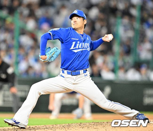 [OSEN=민경훈 기자] 삼성 백정현. 2025.06.04 / rumi@osen.co.kr