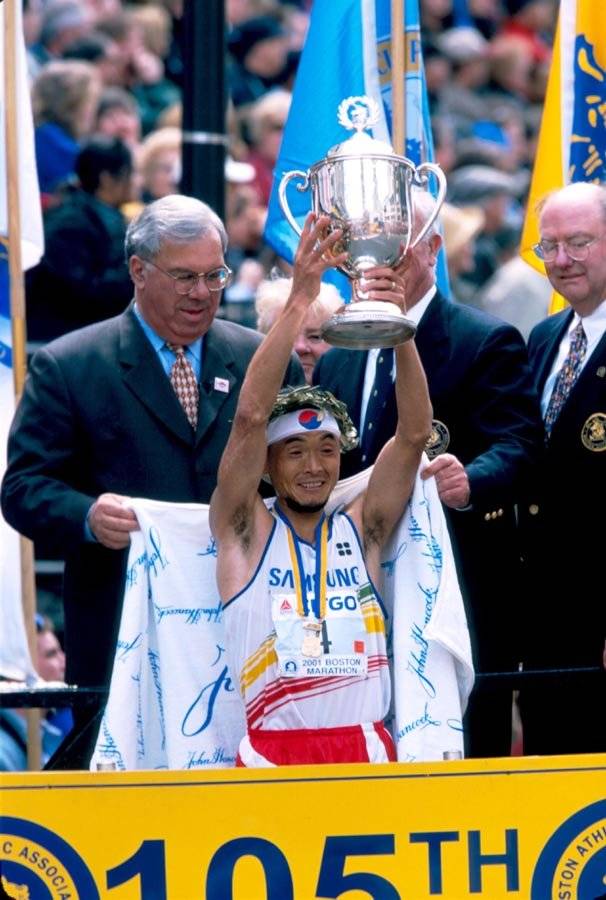 현역 마라토너 시절의 이봉주        사진제공｜롯데관광개발