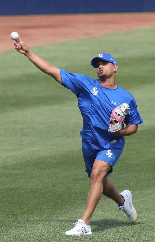 삼성 헤르손 가라비토. 삼성 라이온즈 제공