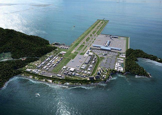 가덕도신공항 조감도. ⓒ 국토교통부