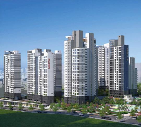 서울 구로구 고척4구역 재개발사업을 통해 공급되는 '고척 푸르지오 힐스테이트' 석경 투시도. [대우건설 제공]