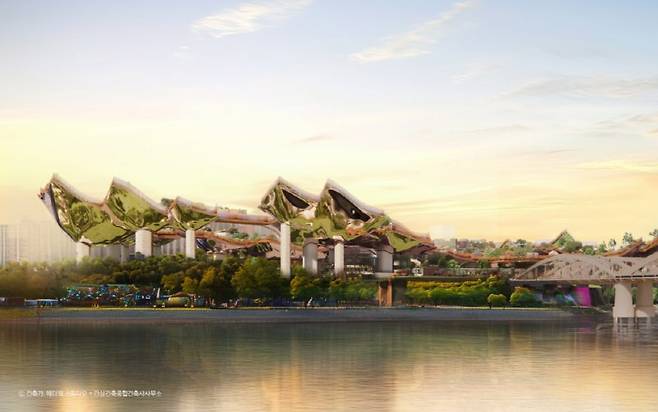 노들 글로벌 예술섬 전체 조감도서울시 제공