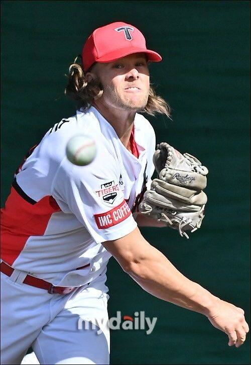 KIA 시절의 숀 앤더슨/마이데일리