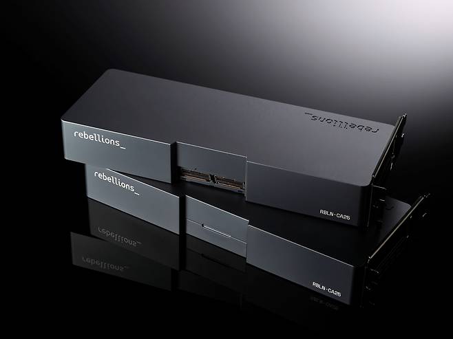 리벨리온의 NPU 아톰 맥스(ATOM-Max) 이미지. [SK텔레콤 제공]