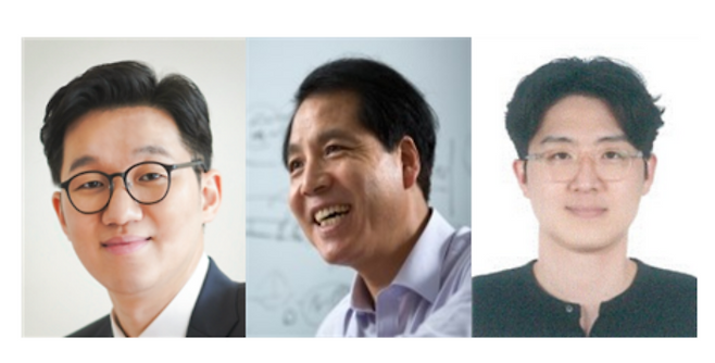 이번 연구를 수행한 신성식(왼쪽부터) 성균관대학교 교수, 석상일 울산과학기술원 교수,  유정완 한국화학연구원 박사.[한국연구재단 제공]