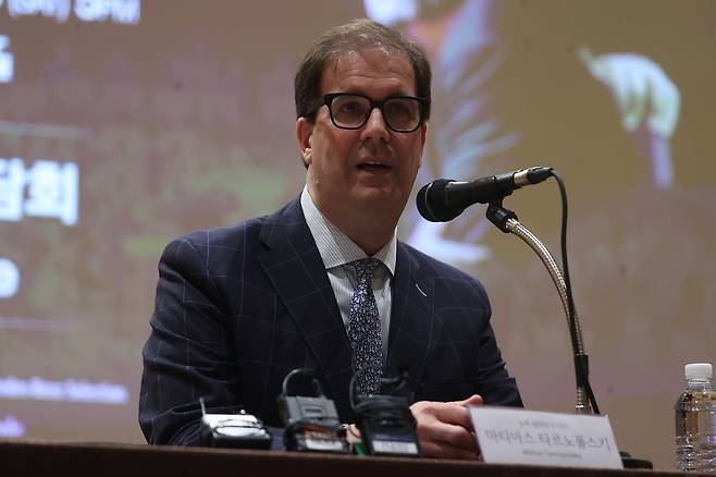 마티아스 타르노폴스키 뉴욕필하모닉 CEO [연합]