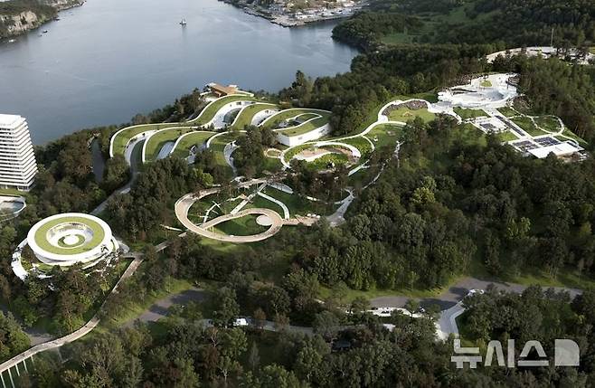 [통영=뉴시스]경남 '통영 도산관광단지 조성사업' 구상 조감도.(자료=경남도 제공) 2025.06.25. photo@newsis.com