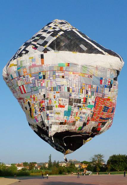 토마스 사라세노, ‘에어로센(Aerocene)’ 프로젝트, 2007-, Photography by Janis Elko.