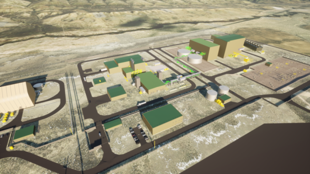 테라파워가 설치 예정인 4세대 소듐냉각고속로(SFR) 조감도.