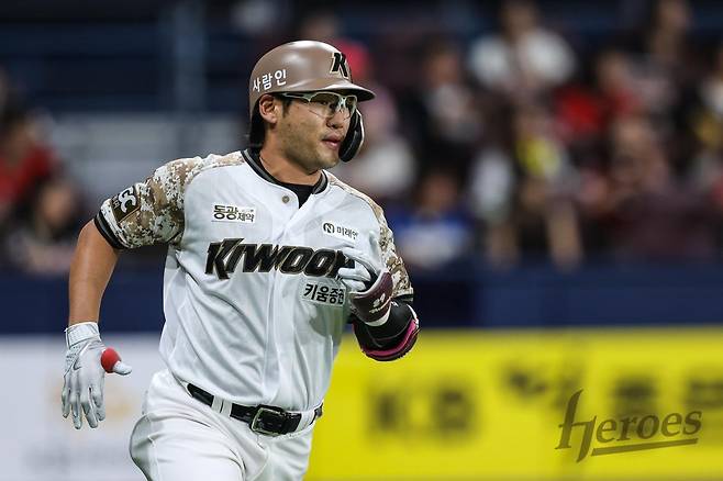 키움 임지열은 24일 고척 KIA와 홈경기에서 결승포를 포함해 3안타 4타점으로 활약해 팀 승리에 혁혁한 공을 세웠다. 사진제공｜키움 히어로즈