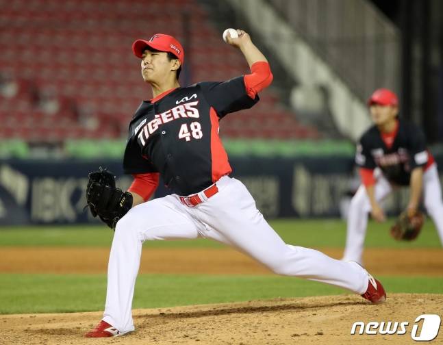 복귀를 앞둔 투수 이의리. /사진=뉴스1