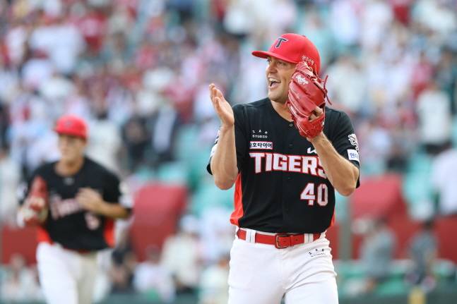 외국인 투수 제임스 네일. /사진=KIA 타이거즈 제공