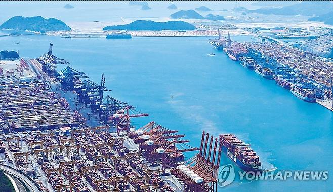 부산항 신항 [연합뉴스 자료]