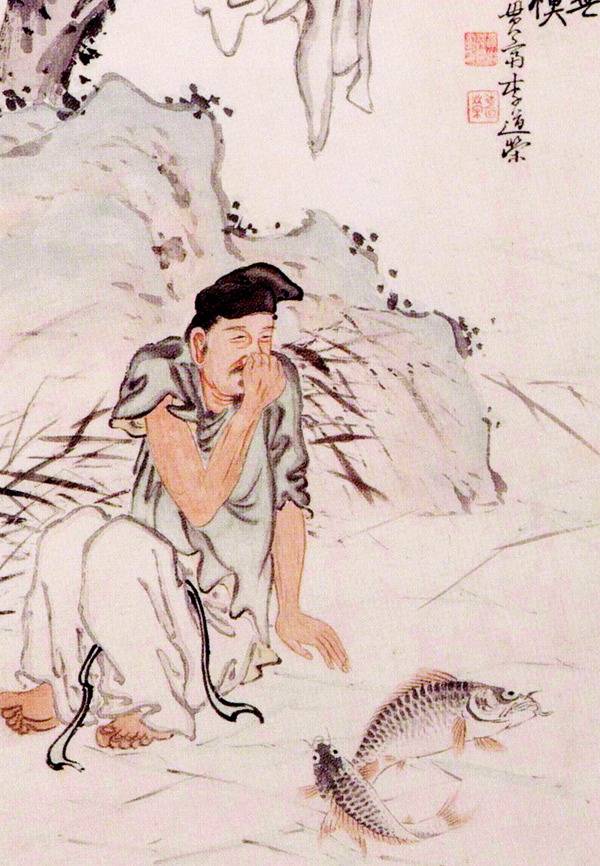 ▲ 겨울에 잉어를 구하기 위해 얼음 위에 누웠던 왕상의 '와빙구리(臥氷求鯉)' 공유마당 제공