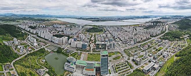 남악신도시 전경